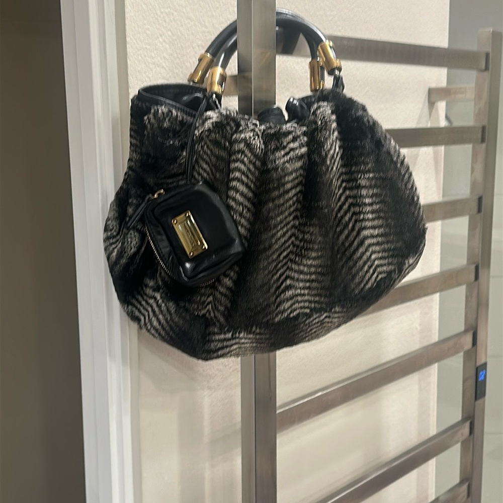 Emporio Armani Black and Gray Women's Bag